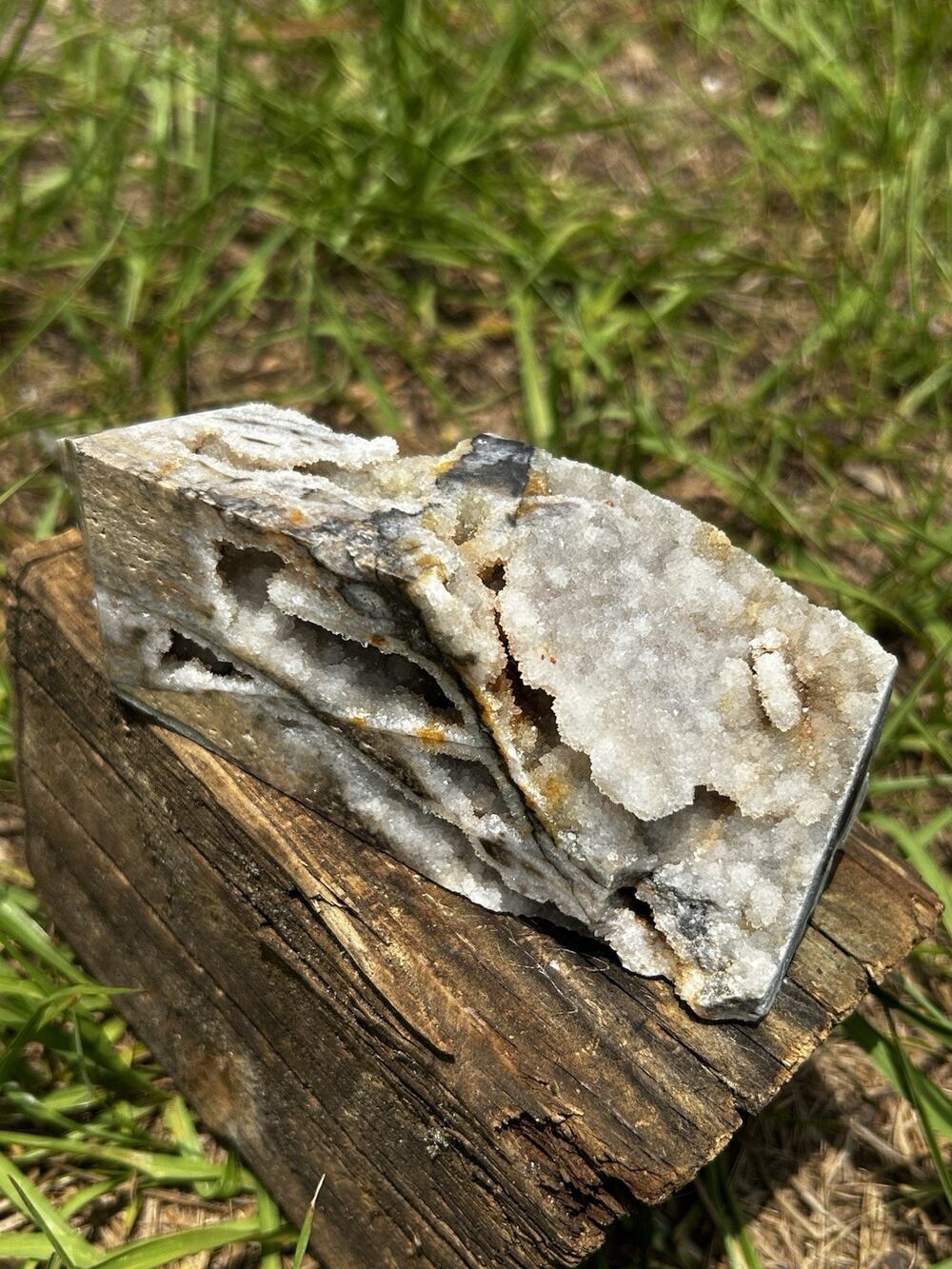 Natural Sphalerite Freeform Crystal 285 G